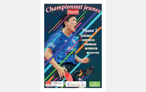 Championnat jeunes - samedi 13 janvier 2024