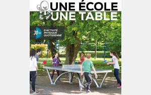 Action 1 école, 1 table