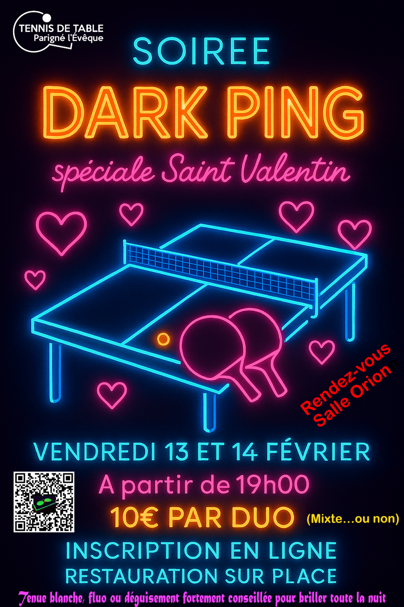 Soirée Dark Ping