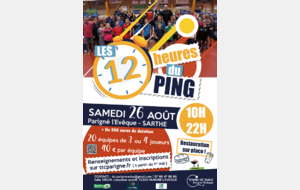 12 HEURES DU PING