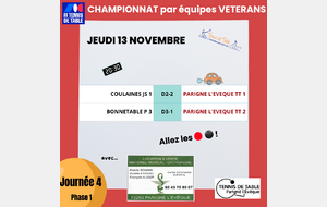 championnat vétérans Ph1 J4