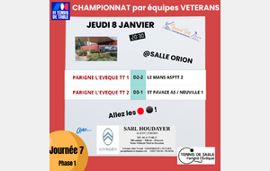 championnat vétérans Ph1 J7