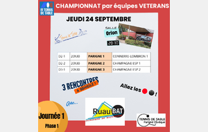 Champ. vétérans Ph1 J1