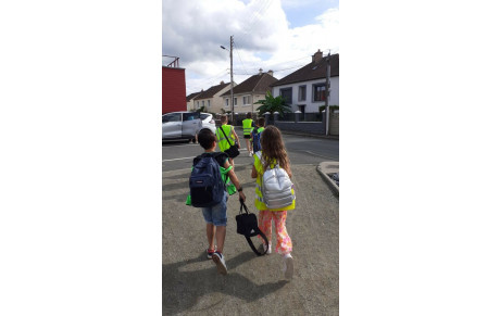 Mise en service du pedibus