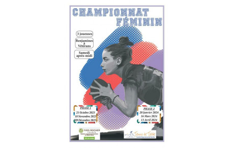 Retour championnat féminin samedi 16 mars 2024