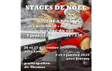 Stages de Nöel