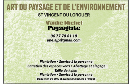 Art du paysage et de l'environnement